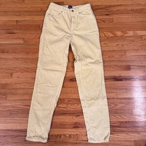 BDG Women's High Rise Corduroy Jeans in Beige